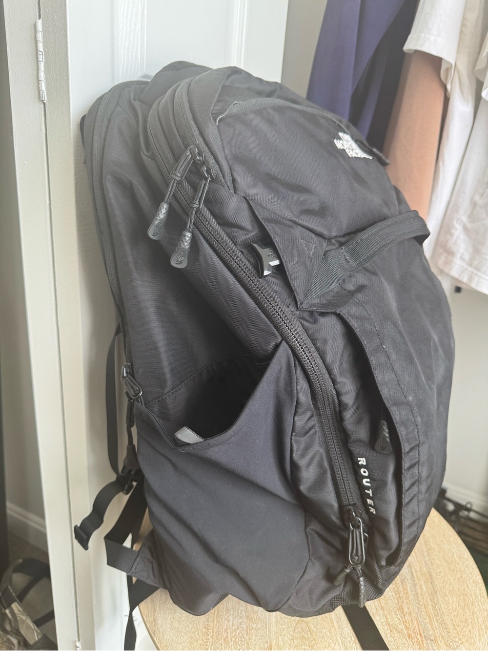 The North Face Black Everyday Route Backpack